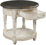 Aspenhome Hinsdale Traditional Round End Table I250-9141-COT