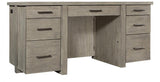 Aspenhome Platinum Modern/Contemporary 66" Executive Desk I251-303-1