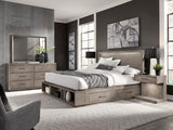 Aspenhome Platinum Modern/Contemporary King Panel Storage Bed I251-415-2/I251-407B-2/I251-497K-2