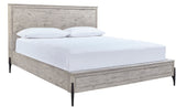 Aspenhome Zane Modern/Contemporary Cal King Panel Bed I256-415/I256-410/I256-407