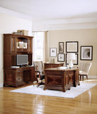 Aspenhome Hawthorne Traditional 66" Curved Exec Desk I26-303-1