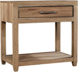 Aspenhome Paxton Modern/Contemporary 2Drawer Metal Nightstand I262-451