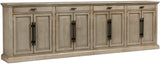 Aspenhome Hermosa Rustic 125" Console with 8 Doors I311-2125-STO