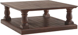 Aspenhome Hermosa Rustic Cocktail Table I311-9100-UMB