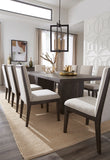 Aspenhome Beckett Modern/Contemporary Dining Table & Chairs I318-6030/I318-6640S