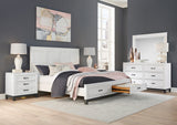 Aspenhome Hyde Park Transitional King Panel Storage Bed I32-406/I32-407D/I32-495