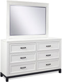 Aspenhome Hyde Park Transitional Dresser I32-453-WHT