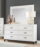 Aspenhome Hyde Park Transitional Dresser I32-453-WHT