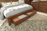 Aspenhome Thornton Traditional Cal King Panel Storage Bed I34-415-SNA/I34-407D-SNA/I34-410-SNA