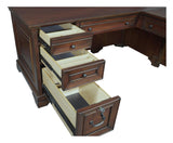 Aspenhome Richmond Traditional L-Shaped Desk I40-308/I40-307