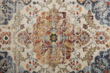 Bellini Vintage Bohemian Rug, Honey Gold/Blue, 7ft-10in x 110in Area Rug