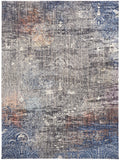 Bellini I39CV Machine Made Distressed Polypropylene / Polyester Rug