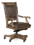 Arcadia Traditional Office Chair with Arm