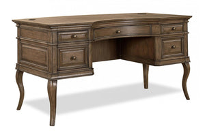 Aspenhome Arcadia Traditional 60" Half Ped Desk I92-371