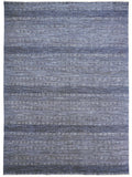 Janson Classic Striped Rug, Navy Blue/Silver Gray, 11ft-6in x 15ft