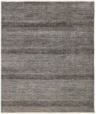 Janson I6065 Hand Knotted Stripe Wool / Viscose Rug