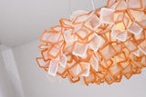 Bethel White & Orange LED Chandelier in Acrylic