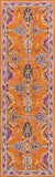 Momeni Ibiza IBI-4 Hand Tufted Traditional Oriental Indoor Area Rug Orange 8' x 10' IBIZAIBI-4ORG80A0