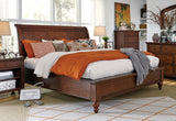 Aspenhome Cambridge Transitional Queen Sleigh Bed ICB-400-BCH-KD-1/ICB-402L-BCH-1/ICB-403-BCH-1
