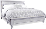 Aspenhome Cambridge Transitional Queen Sleigh Bed ICB-400-GRY-KD-1/ICB-402L-GRY-1/ICB-403-GRY-1
