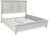 Aspenhome Cambridge Transitional Queen Panel Bed ICB-402L-GRY-1/ICB-403-GRY-1/ICB-492-GRY-KD-1