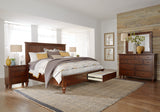 Aspenhome Cambridge Transitional Cal King Panel Storage Bed ICB-407D-BCH-1/ICB-495-BCH-KD-1/ICB-410L-BCH-1