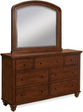 Aspenhome Cambridge Transitional Double Dresser Mirror ICB-462-BCH