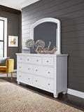 Aspenhome Cambridge Transitional Double Dresser Mirror ICB-462-WHT