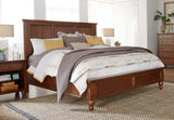 Aspenhome Cambridge Transitional Queen Panel Storage Bed ICB-492-BCH-KD-1/ICB-402L-BCH-1/ICB-403D-BCH-1