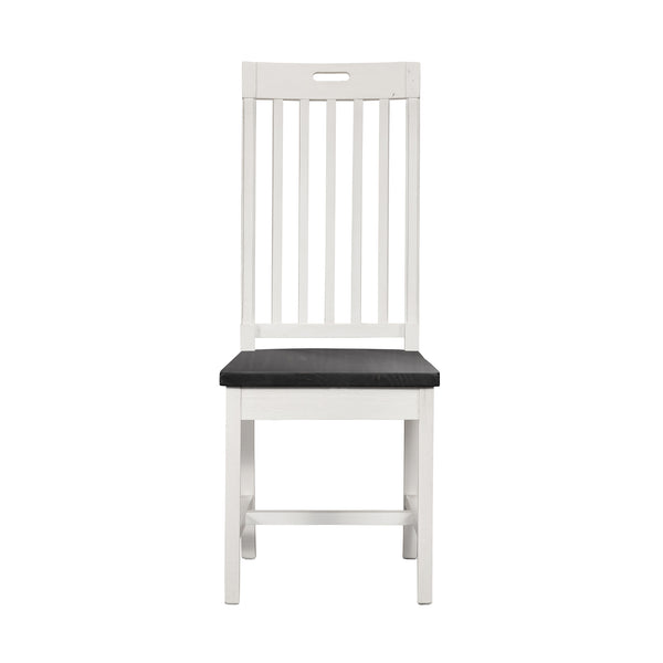 LH Imports Irish Coast Slat Back Hand Hole Chair ICD026-IL