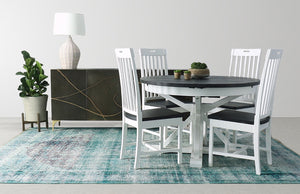 LH Imports Irish Coast Slat Back Hand Hole Chair ICD026-IL