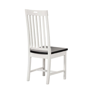 LH Imports Irish Coast Slat Back Hand Hole Chair ICD026-IL