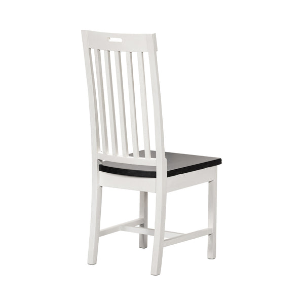 LH Imports Irish Coast Slat Back Hand Hole Chair ICD026-IL