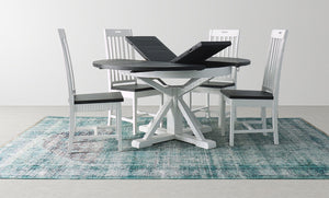 LH Imports Irish Coast Slat Back Hand Hole Chair ICD026-IL