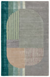 Iconic Meruvia ICO10 Hand Tufted 54% Viscose 46% Wool Abstract Area Rug