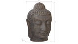 Buddha Head Illuminated Sculpture