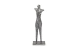 Abstract Female Sculpture on Stand