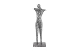 Abstract Male Sculpture on Stand