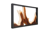 Framed Root Wall Art, Rectangle, Black