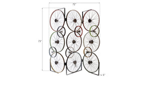 Bicycle Wheel Screen, Assorted