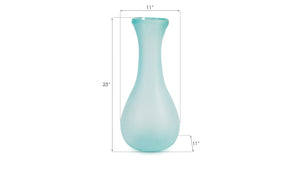 Frosted Tadpole Vase, LG