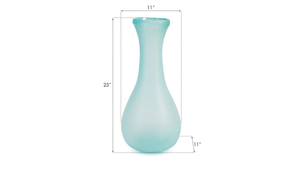 Frosted Tadpole Vase, LG