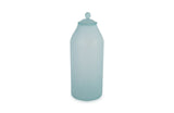 Frosted Glass Bottle, Medium