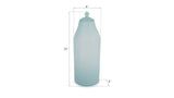 Frosted Glass Bottle, Large