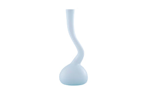 Frosted Corkscrew Vase, SM
