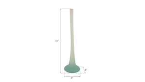 Frosted Glass Vase, MD