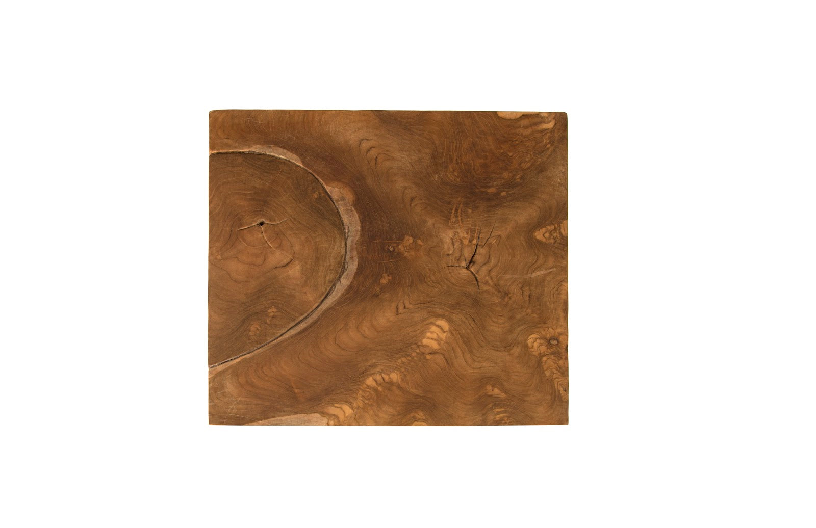 Phillips Collection Teak Puzzle Side Table - Thumbnail 5