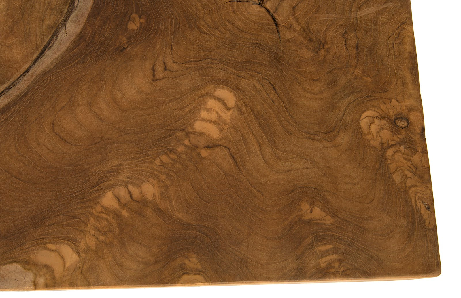 Phillips Collection Teak Puzzle Side Table - Thumbnail 2