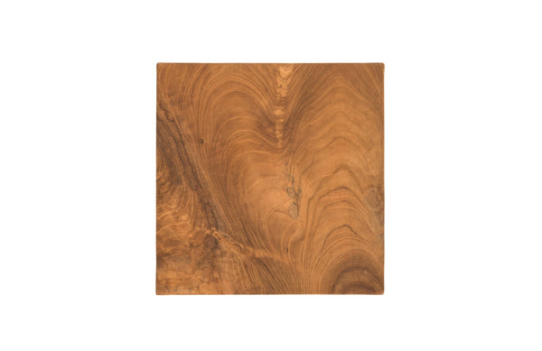 Teak Puzzle Side Table,  SM