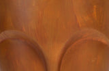 Face Tower Pedestal, Copper Finish